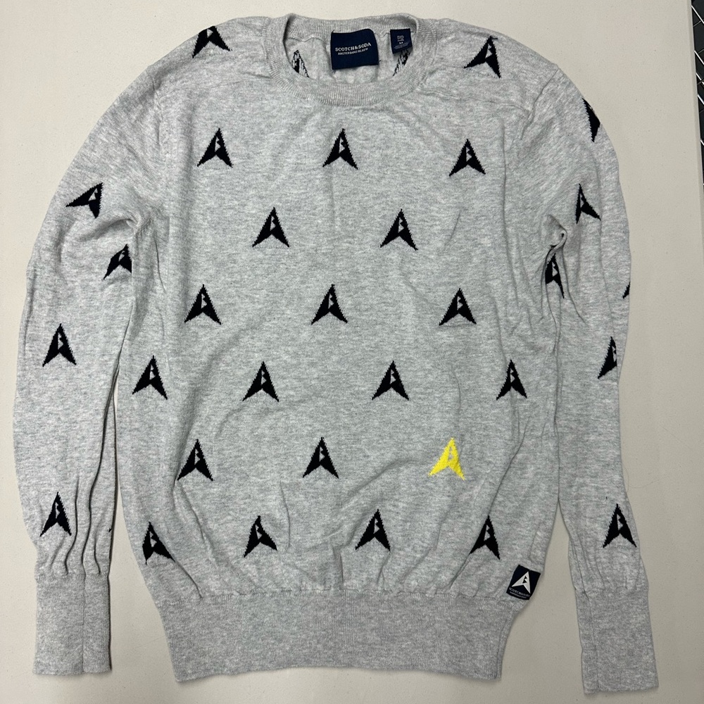 Scotch & Soda Sweater with Arrowhead Motif